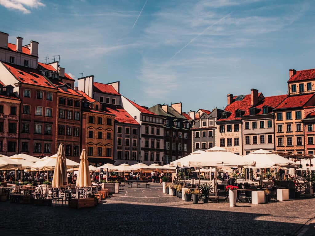 historie kultura Varšava