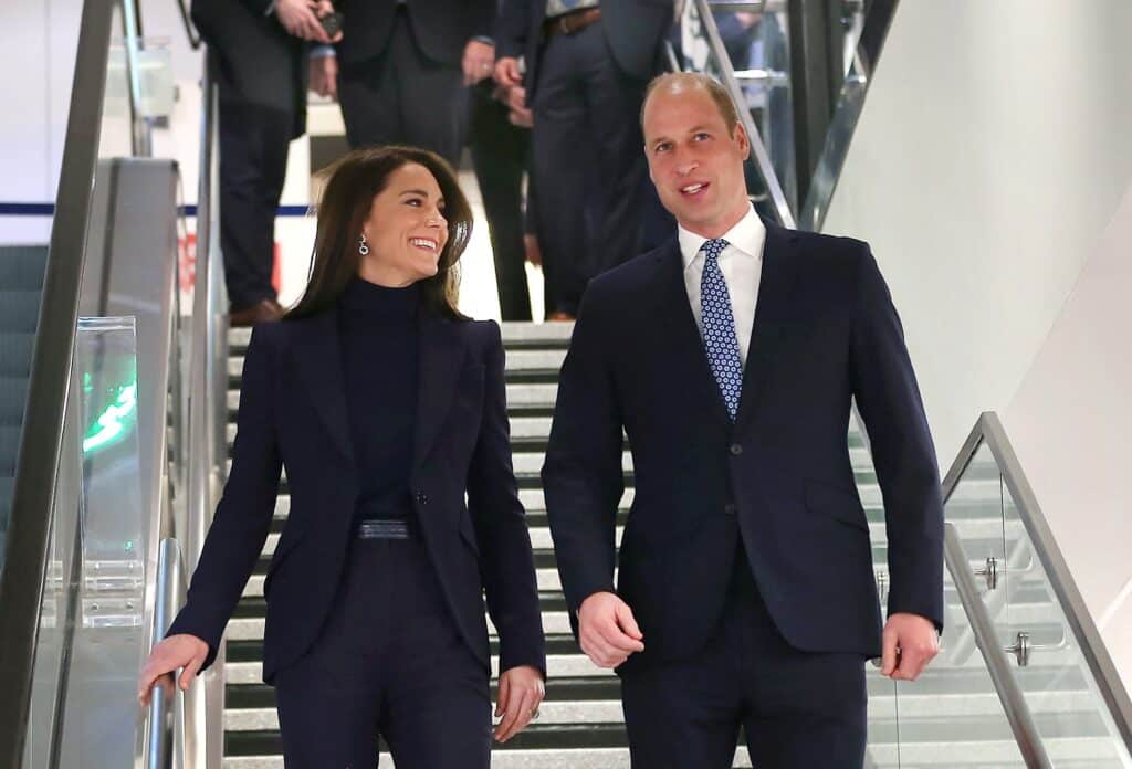 Princ a princezna z Walesu přicestovali do Bostonu ve středu