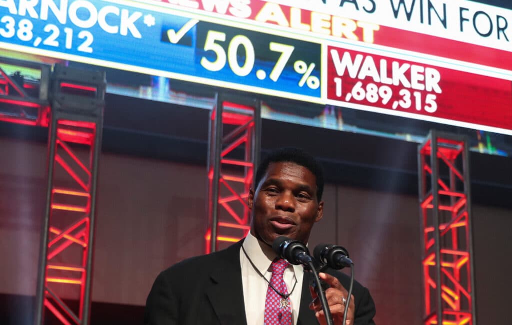 Republikánský kandidát Herschel Walker