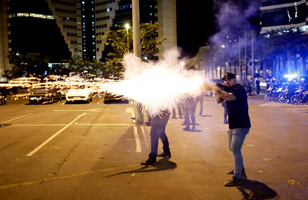 Povolební protesty v Brazílii