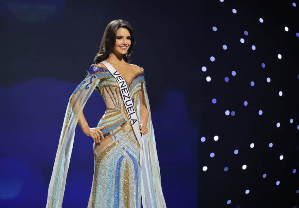 Miss Venezuela Amanda Dudamel skončila druhá
