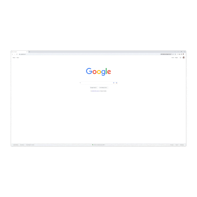 Chrome úspora energie