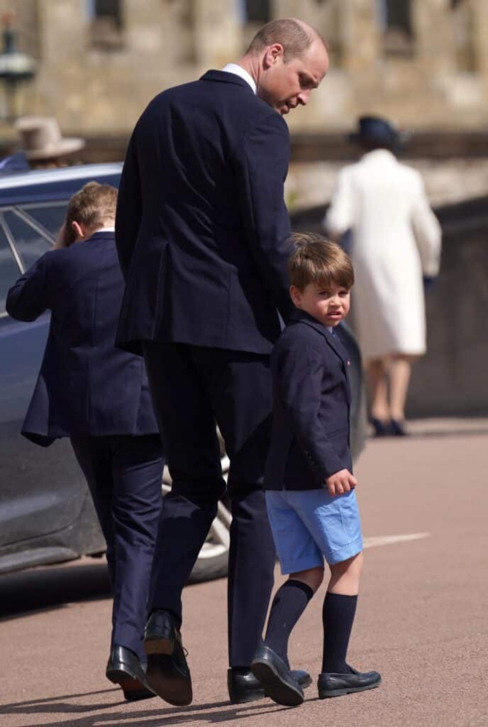 Princ William, princ George a princ Louis