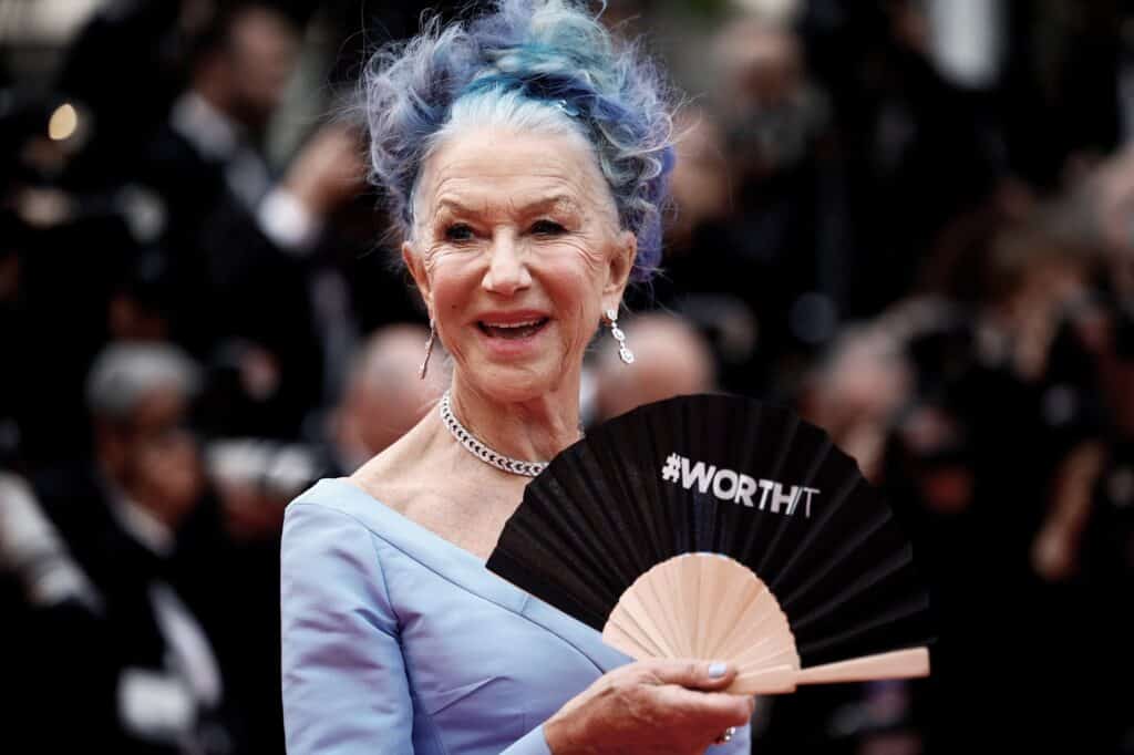 Britská herečka Helen Mirren