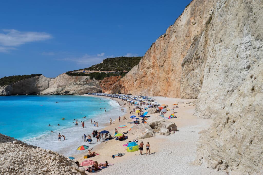 řecký ostrov Lefkada pláže gastronomie