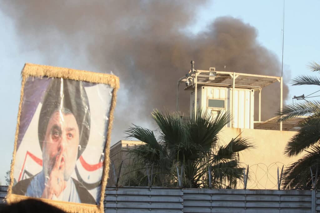 útok švédská ambasáda Bagdád pálení Koránu