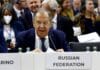 Ministři zahraničí OBSE za přítomnosti Lavrova odsoudili ruskou válku
