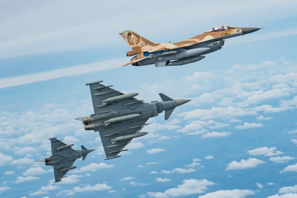 Německé Eurofightery Typhoon