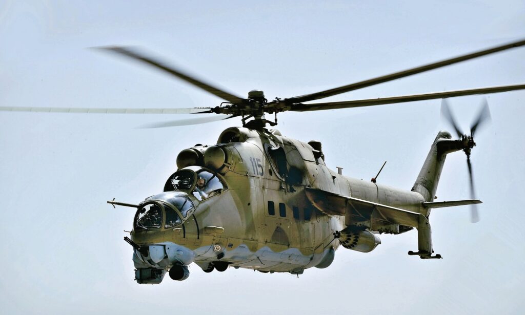 Ruský vrtulník Mi-35