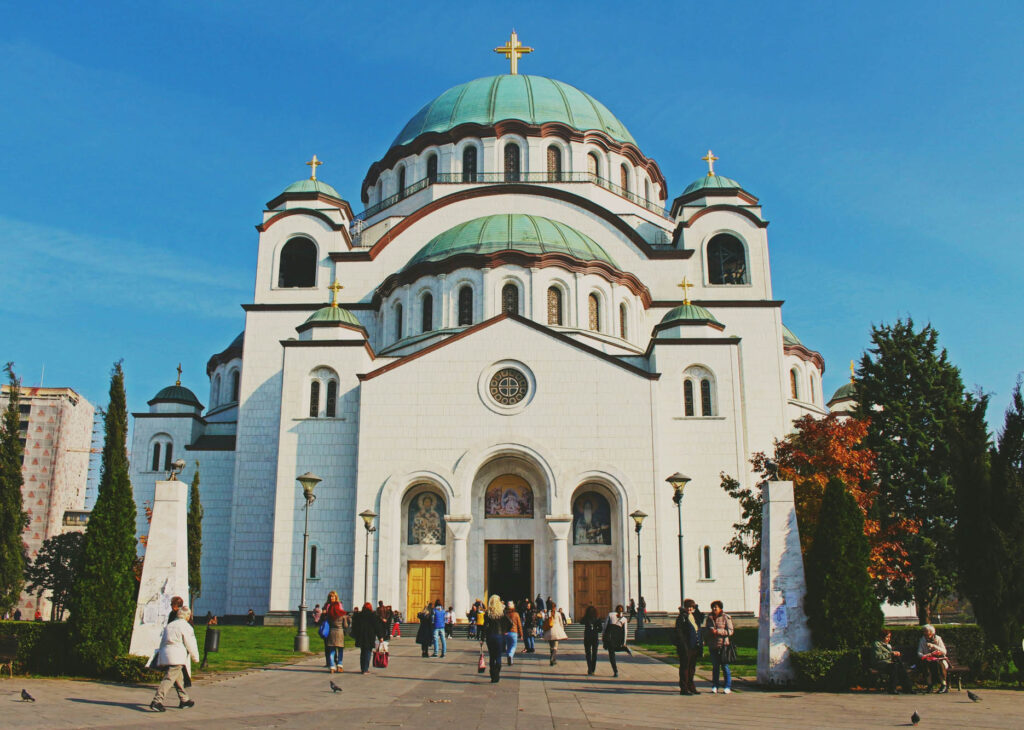 Srbsko Bělehrad příroda