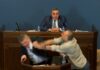 V gruzínském parlamentu vypukla rvačka