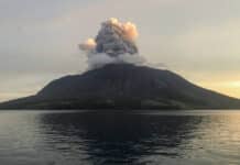 Vybuchla indonéská sopka Ruang