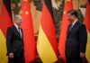 Spolupráce Číny a Německa může světu přinést více stability, řekl Si Scholzovi