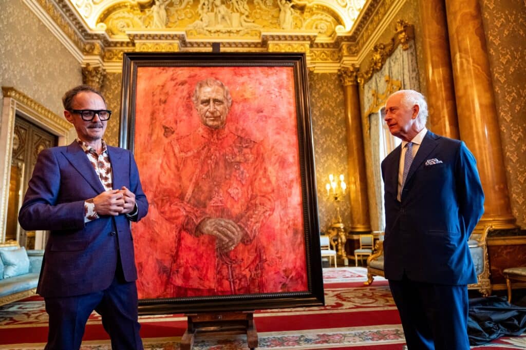 Odhalení proběhlo v Buckinghamském paláci