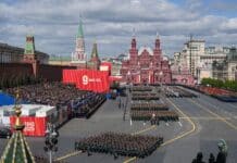 Moskva si vojenskou přehlídkou připomněla 80. výročí konce války