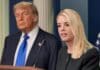 Trump se zastal ministryně Bondi a bagatelizoval kauzu Epstein