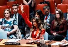 USA vetovaly rezoluci Rady bezpečnosti OSN požadující okamžité příměří v Gaze a propuštění rukojmích