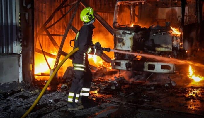 Rusko v noci vyslalo na Ukrajinu 112 dronů, oběti nejsou hlášeny
