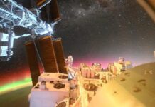 Japonský astronaut vyfotil z ISS ohromující polární záři
