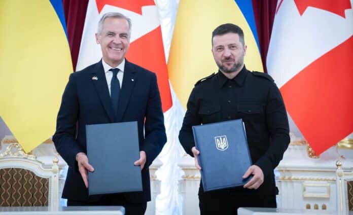 Zelenskyj oznámil, že je na cestě do USA za Trumpem, zastaví se v Kanadě