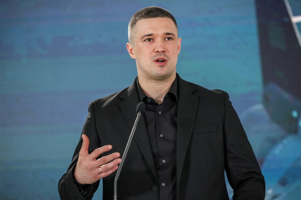 Ukrajinský bývaly ministr obrany Mychajlo Fedorov